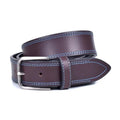 35mm cowhide belt with nickel-plated frame buckle | Beltrium